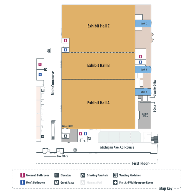Lansing Center Exhibit Halls