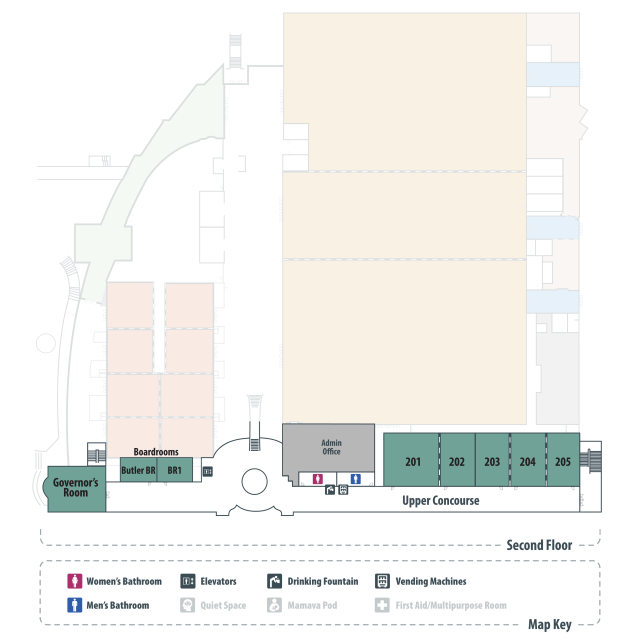 Lansing Center Floor 2