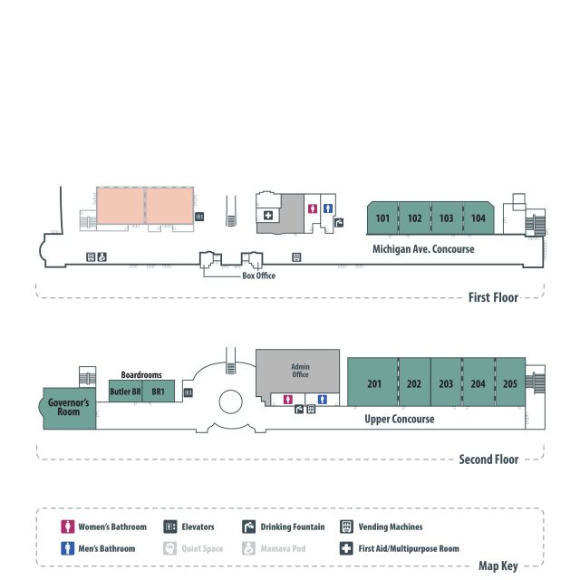 Lansing Center Meeting Rooms